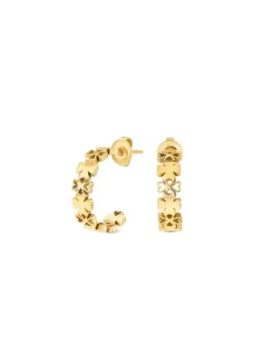 7 Brincos One Lucky Flower Hoop