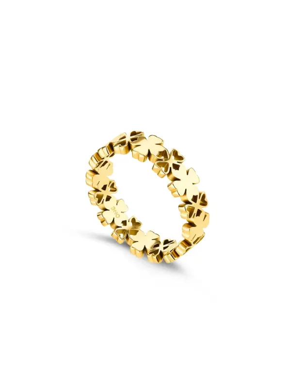 7 Anel One Lucky Flower Gold