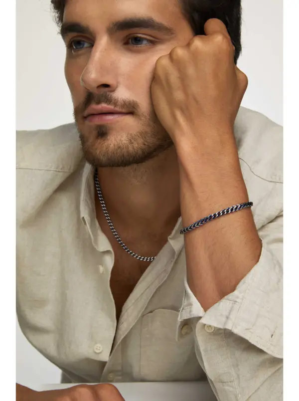 Colar 2 em 1 One Men Shimmer
