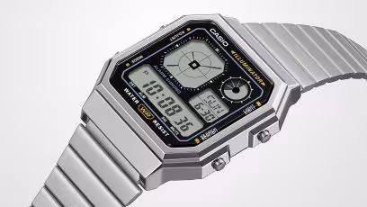 image Relógio Casio Retro-Futurista